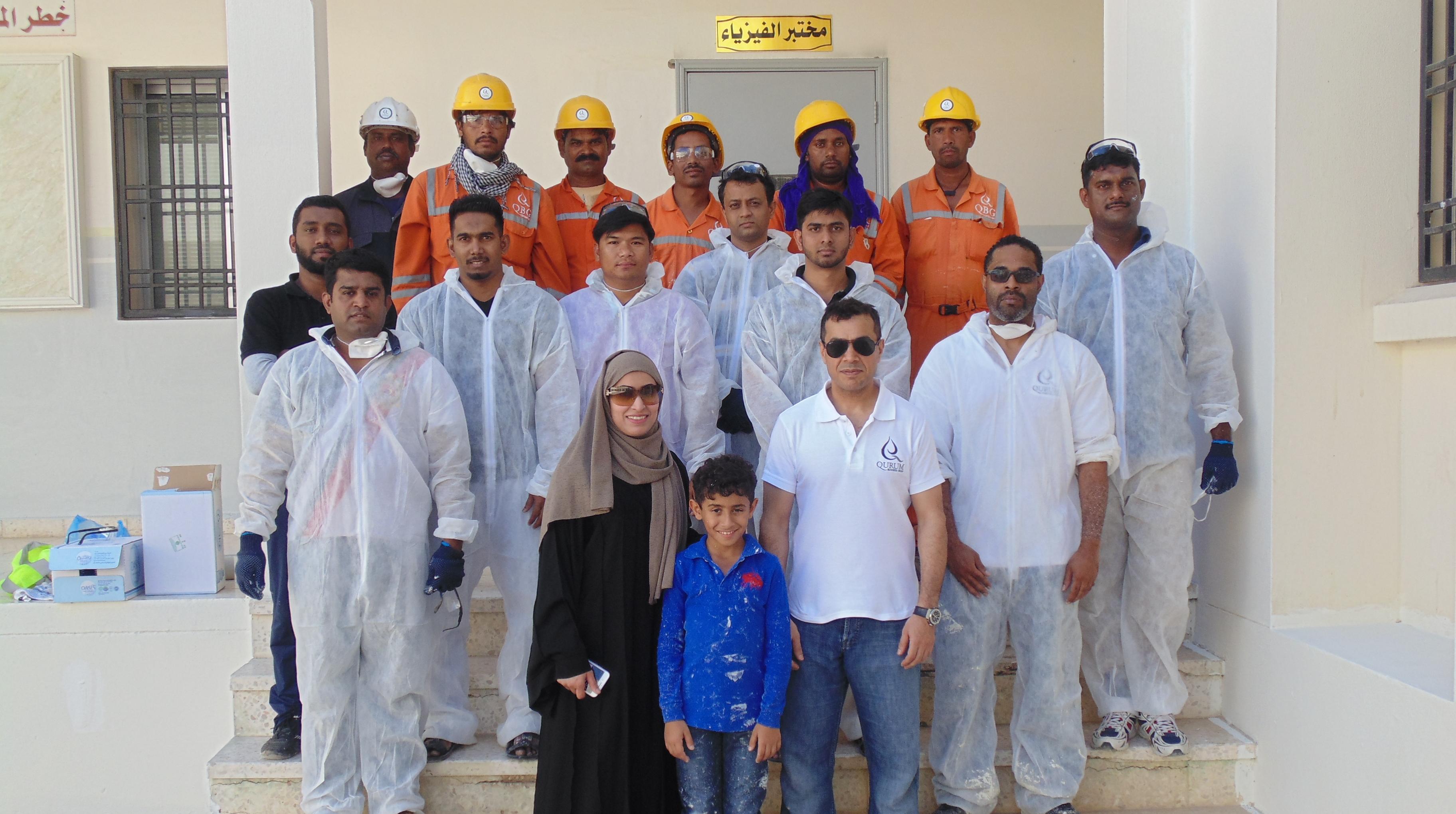 QBG Echoes Launches First Community Outreach Project From Al Khabourah